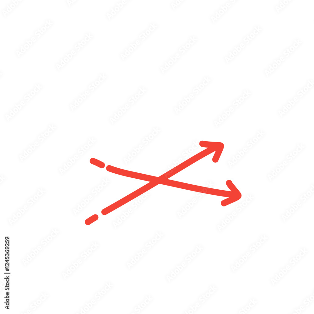 cross arrow sign cross arrow sign