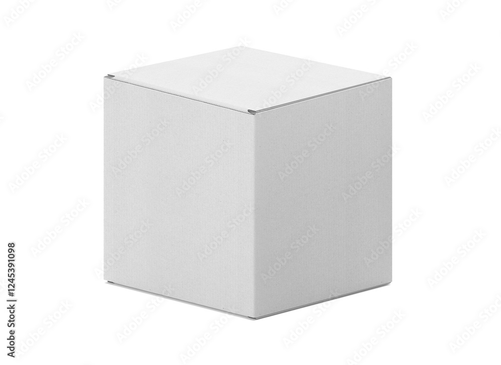 white Paper mailing box Cardboard box isolated on white background white Paper mailing box Cardboard box isolated on white background