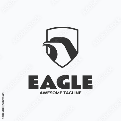 Eagle Line Art Logo