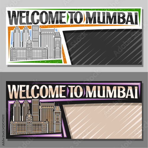 Vector layouts for Mumbai