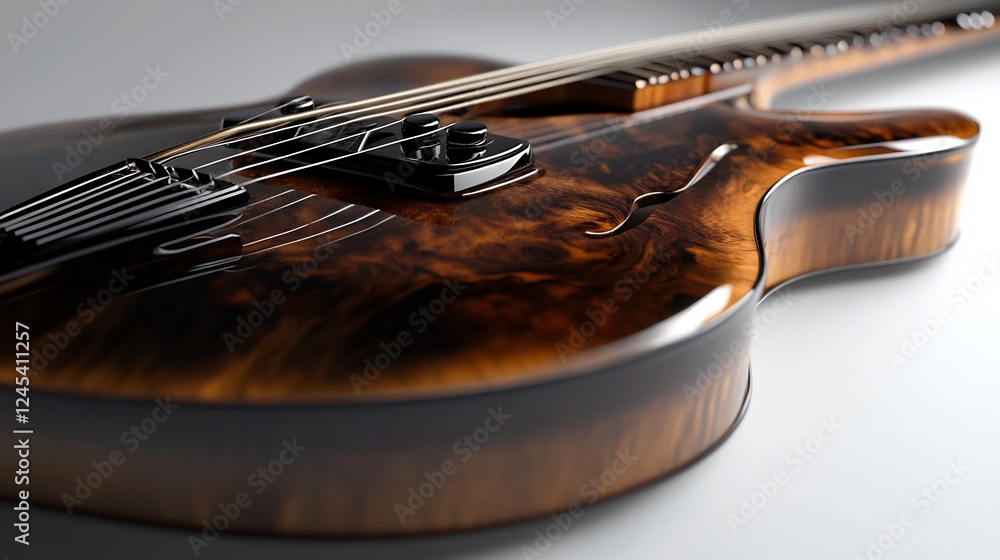A Stunning Archtop Guitar: A Masterpiece of Craftsmanship A Stunning Archtop Guitar: A Masterpiece of Craftsmanship