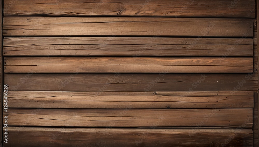 Fototapeta premium Rustic Wooden Background, Brown Plank Texture, Vintage Style