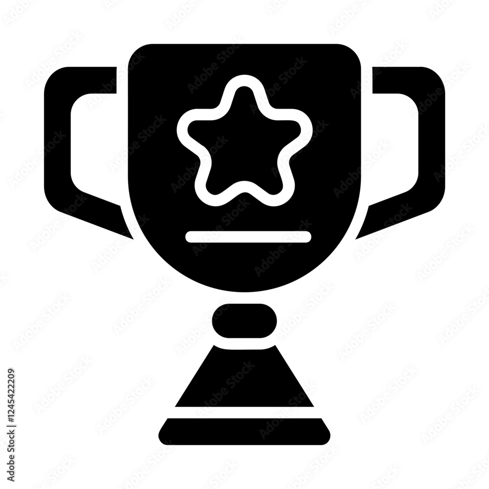 Trophy Solid Icon