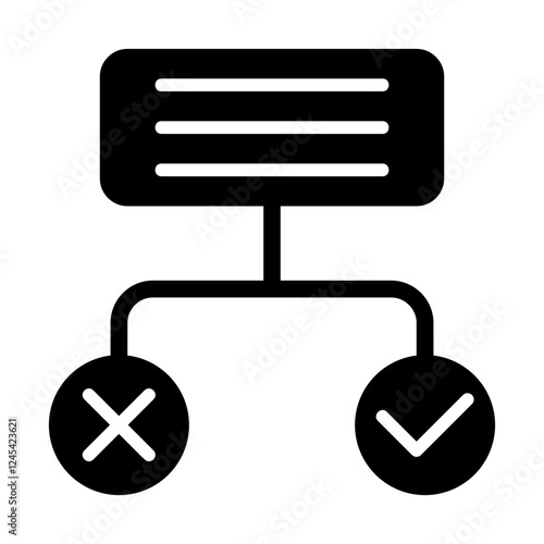 Decision Making Solid Icon