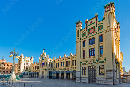 Valencia Nord railway station. photo