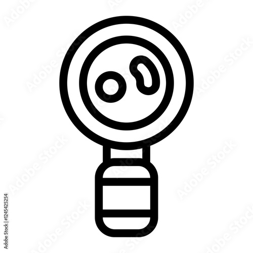 Microbiology Line Icon