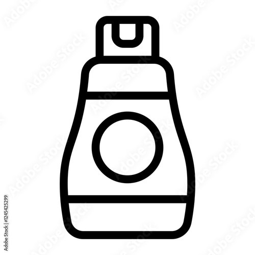 Mineral Water Line Icon