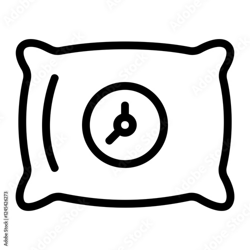 Sleep Time Line Icon