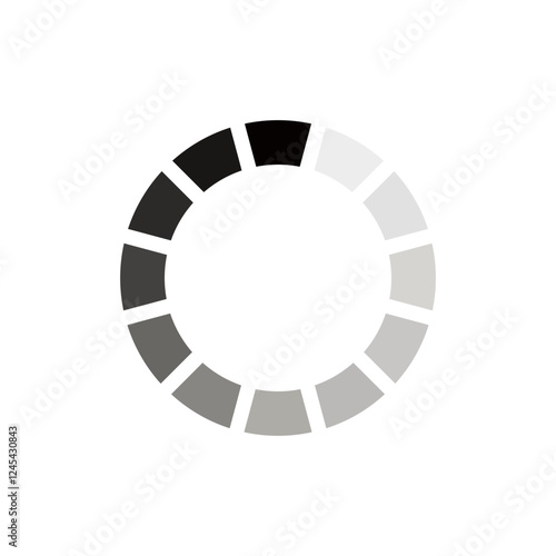 Loading bar progress icon .Loading bar icons. website load bar vector icon set, Circle loader collection