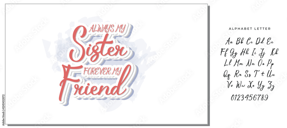 always my sister forever my friend graphic design quote phrase and cut file always my sister forever my friend graphic design quote phrase and cut file