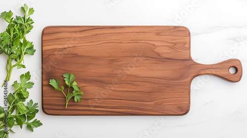 Wooden Cutting Board with P...