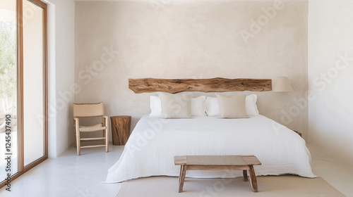 Serene Minimalist Bedroom: ...