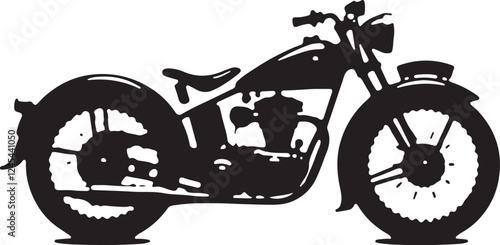 modified motorbike, cruise motorbike, black silhouette, custom bike, chopper silhouette, cruiser bike, shadow rider, road king, vintage cruiser, black beast, retro motorbike, dark cruiser, silhouette 