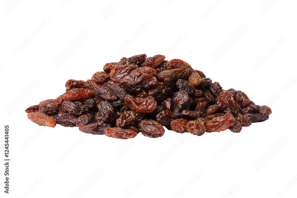 Yellow raisins isolated on white background Yellow raisins isolated on white background