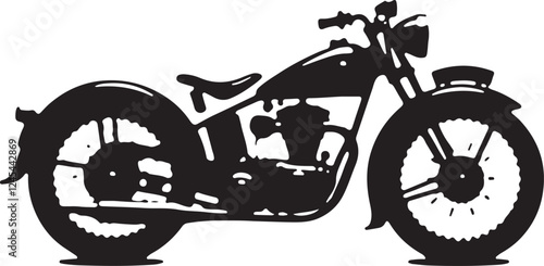 modified motorbike, cruise motorbike, black silhouette, custom bike, chopper silhouette, cruiser bike, shadow rider, road king, vintage cruiser, black beast, retro motorbike, dark cruiser, silhouette 