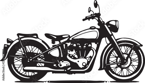 modified motorbike, cruise motorbike, black silhouette, custom bike, chopper silhouette, cruiser bike, shadow rider, road king, vintage cruiser, black beast, retro motorbike, dark cruiser, silhouette 