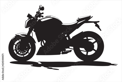 sports motorbike, motorbike silhouette, black bike art, racing beast, speed demon, shadow rider, sleek machine, fast lane, adrenaline rush, dark rider, moto silhouette, two-wheel thunder, fierce bike,