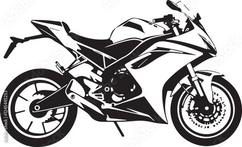 sports motorbike, motorbike silhouette, black bike art, racing beast, speed demon, shadow rider, sleek machine, fast lane, adrenaline rush, dark rider, moto silhouette, two-wheel thunder, fierce bike,