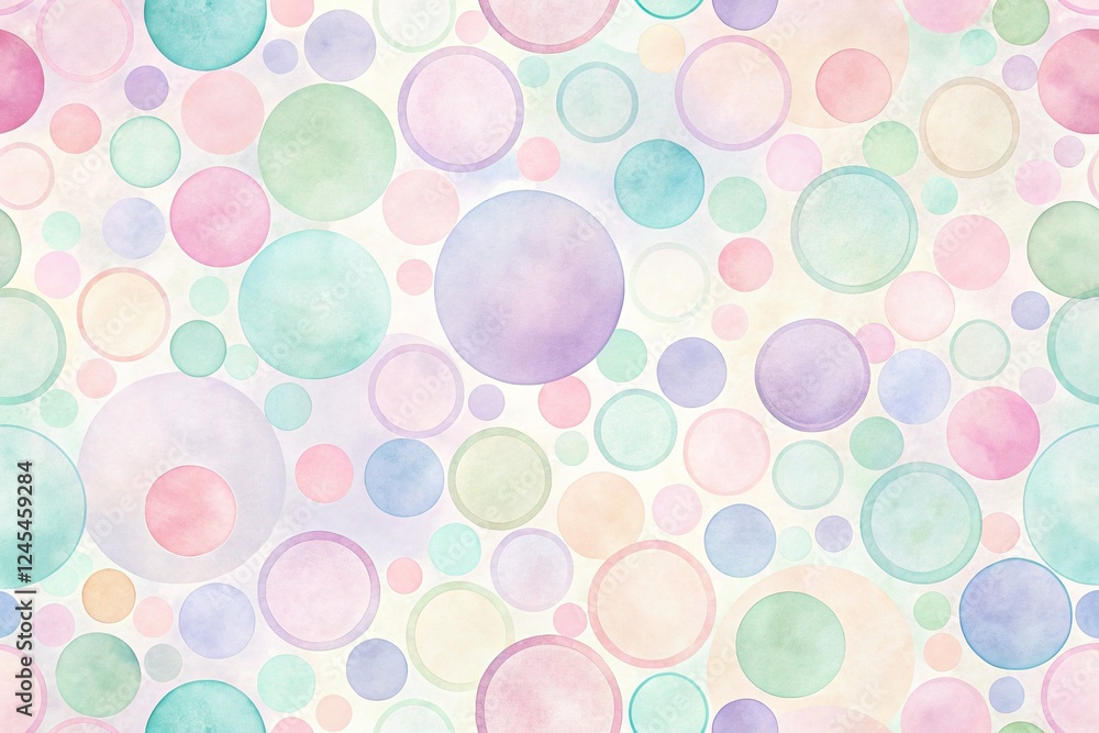 Soft Pastel Circle Wallpaper Texture - Architectural Background Soft Pastel Circle Wallpaper Texture - Architectural Background