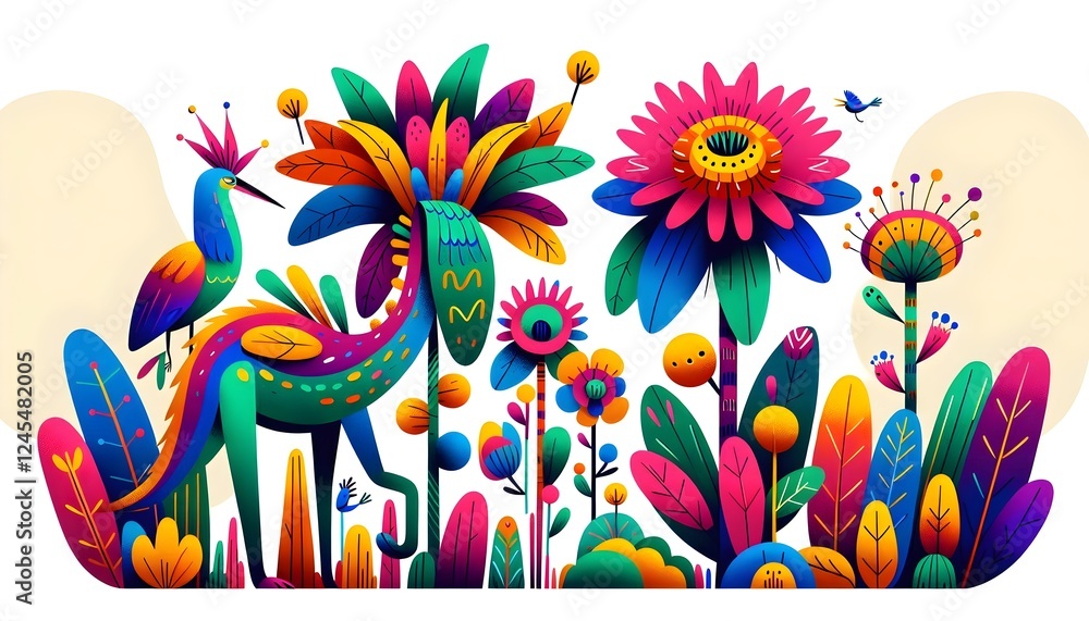 Obraz premium Jardines Encantados