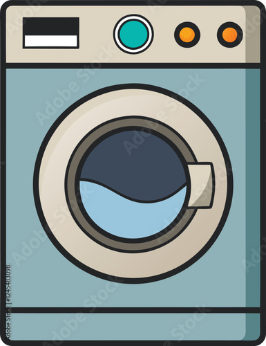 washing machine vector 