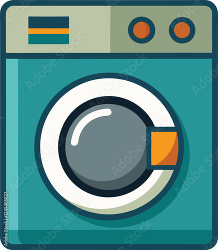 washing machine vector 