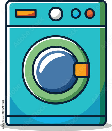 washing machine vector 