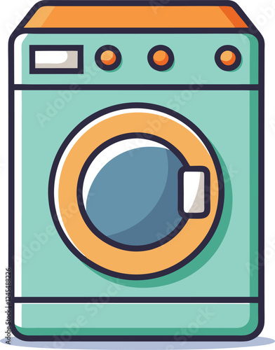 washing machine vector 