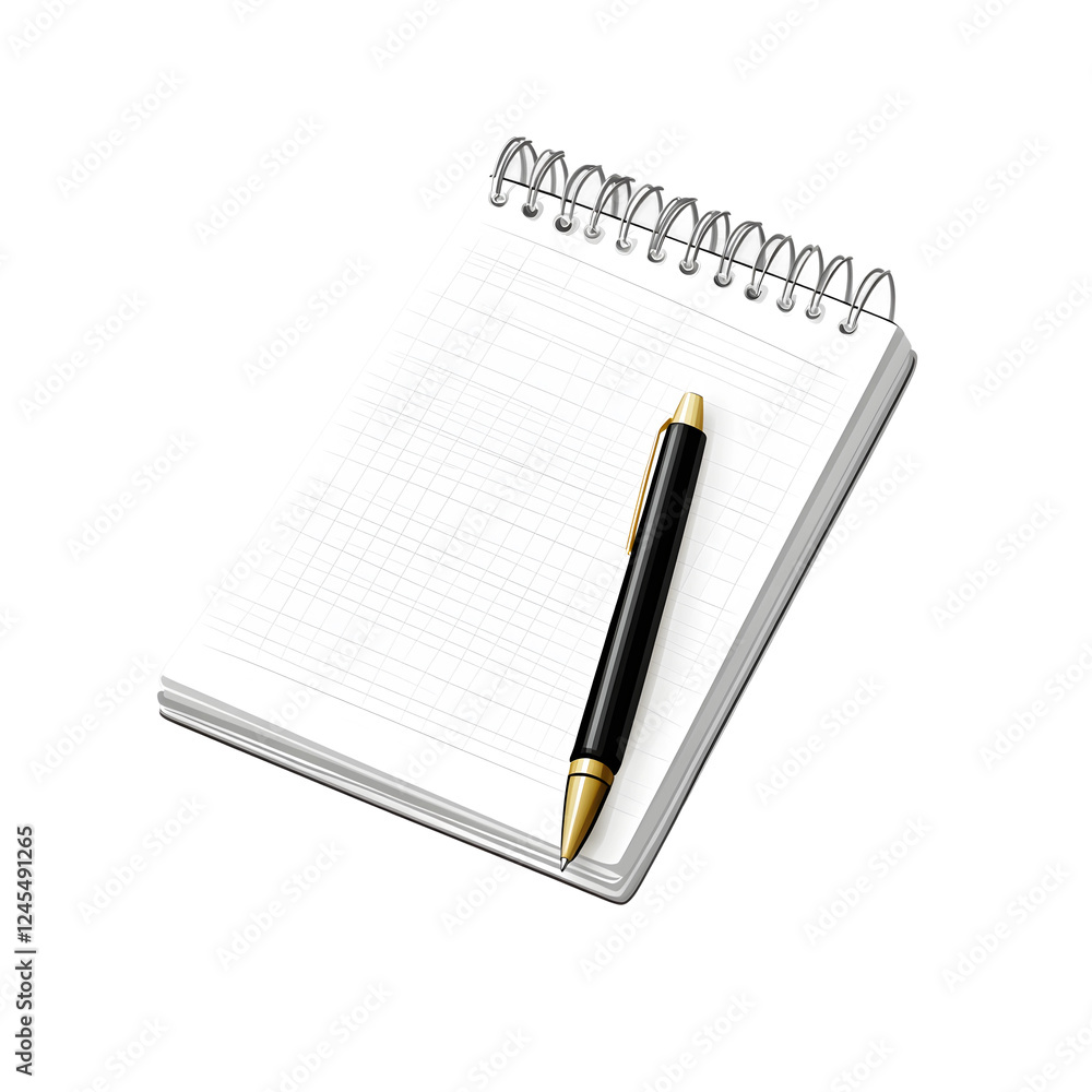 Notepad with a Pen Notepad with a Pen