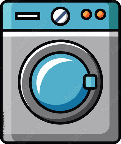 washing machine vector 