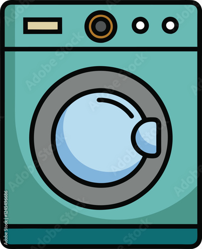 washing machine vector 