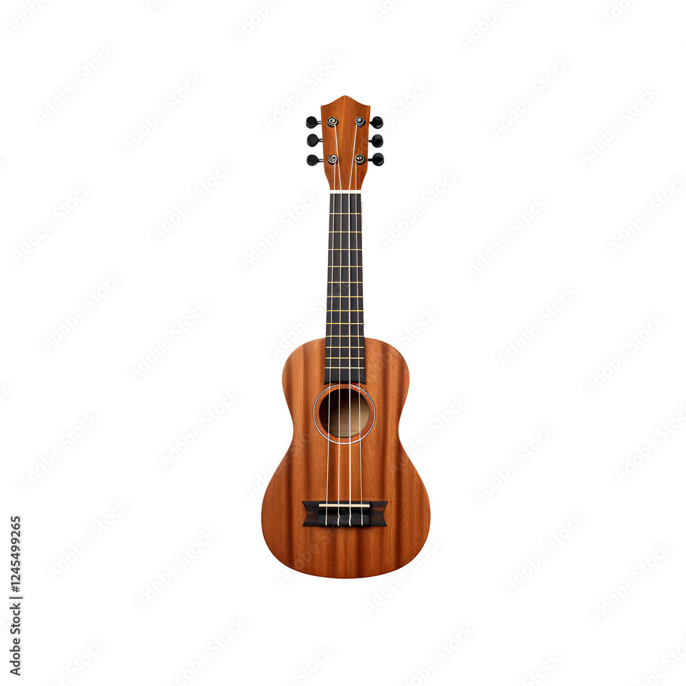 Wooden Ukulele with Nylon Strings Wooden Ukulele with Nylon Strings