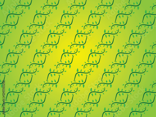 Organic seamless pattern background vector illustration