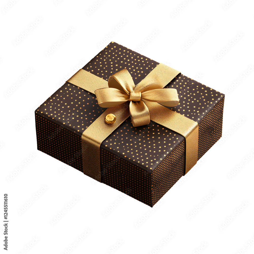 Obraz premium Luxury Chocolate Gift Box with Gold