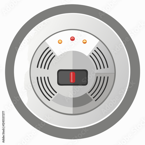Carbon Monoxide Detector icon on a white background