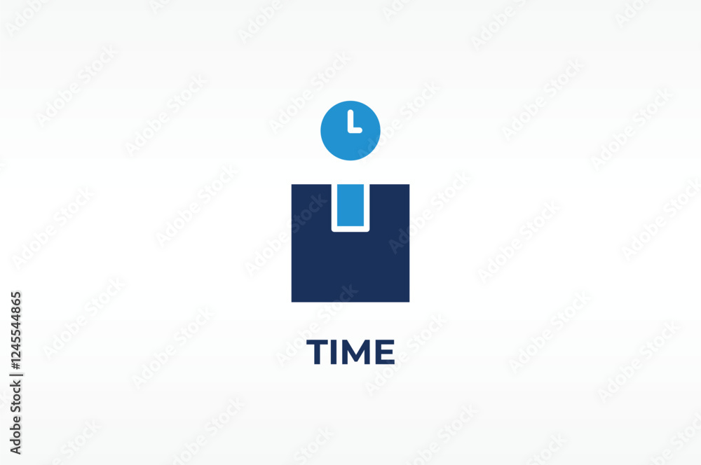 TIME vector, icon or logo sign isolated symbol illustration TIME vector, icon or logo sign isolated symbol illustration