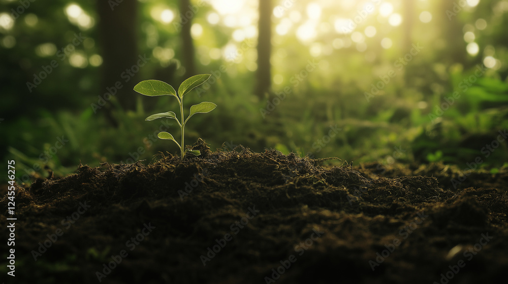 Young tree growing and globe green forest, soil in jungle, EV car, sustainable for climate change global warming renewable energy. Carbon footprint, greenhouse gases deforestation biodiversity. Young tree growing and globe green forest, soil in jungle, EV car, sustainable for climate change global warming renewable energy. Carbon footprint, greenhouse gases deforestation biodiversity.