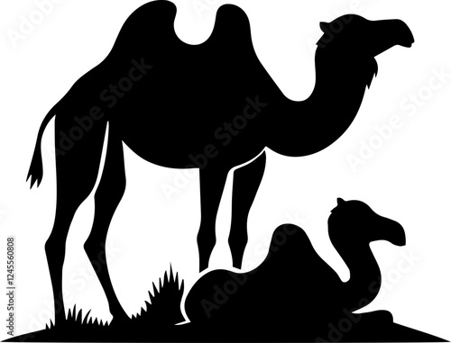Camel Victor Silhouette