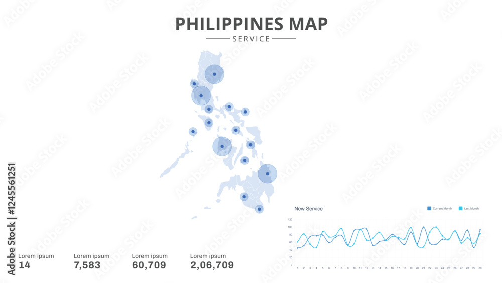 Service centers are highlighted within the of Philippines Infographic map. Business Infographic Map of Philippines. Vector Map of a Philippines map. Easy to edit Service centers are highlighted within the of Philippines Infographic map. Business Infographic Map of Philippines. Vector Map of a Philippines map. Easy to edit