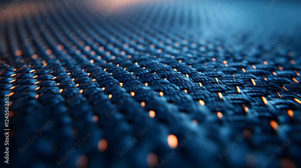 Ultra Realistic Digital Fiber Material in Motion AI generated Ultra Realistic Digital Fiber Material in Motion AI generated