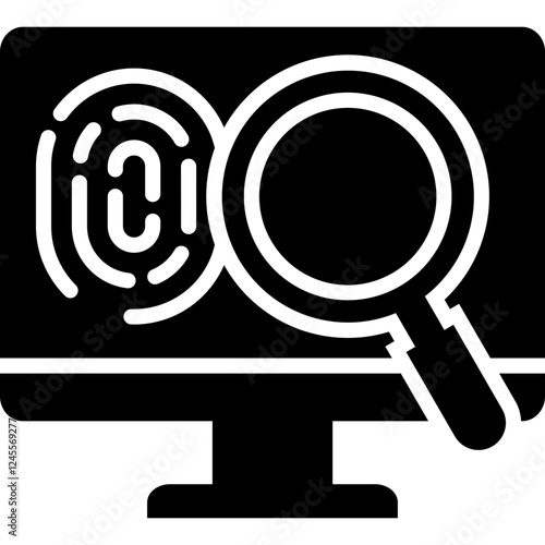 Digital Forensics Icon