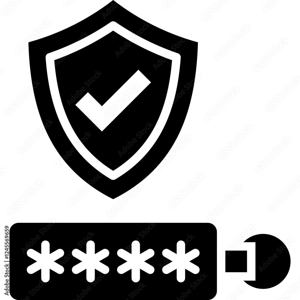 Security Token Icon Security Token Icon
