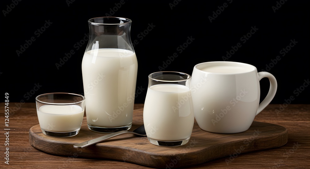 glass of milk jug glass of milk jug