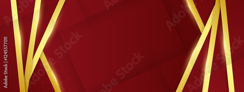 red elegant geometric gradient background with a contemporary flair perfect for digital design, presentations, and graphic visuals