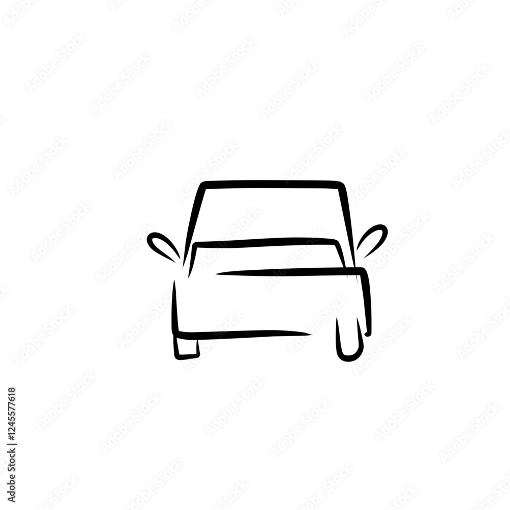 Obraz premium car logo icon