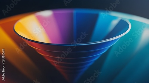 marketing funnel and data analytics used by a team of sales consultant to analyze leads generation, conversion rate, and sales performance of e commerce. multi channel advertising, customer journey.