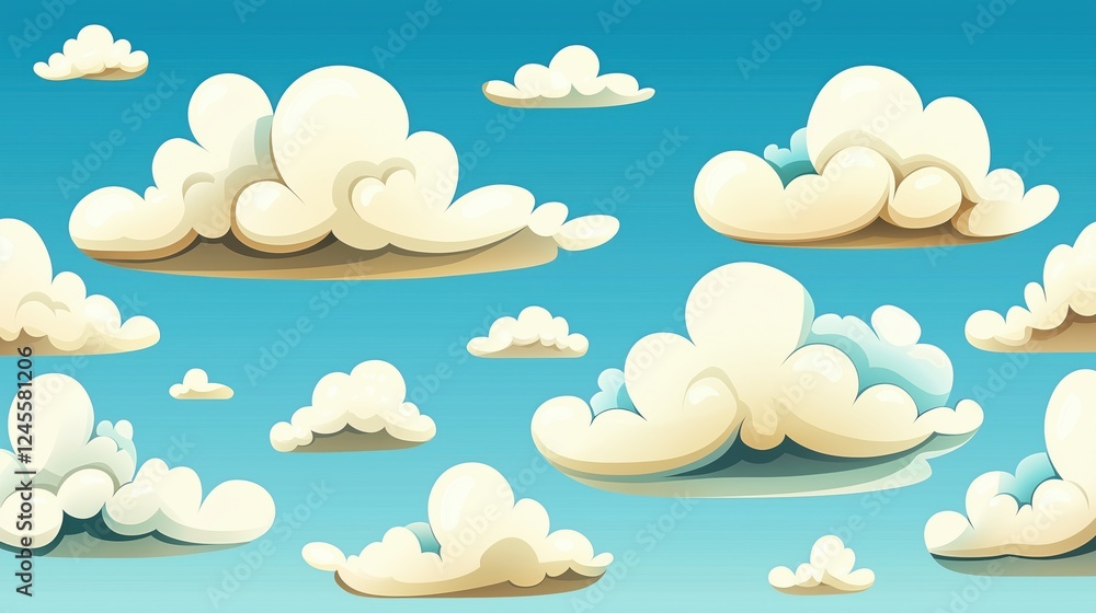 Pastel Evening Sky: Realistic Clouds & Transitions Pastel Evening Sky: Realistic Clouds & Transitions