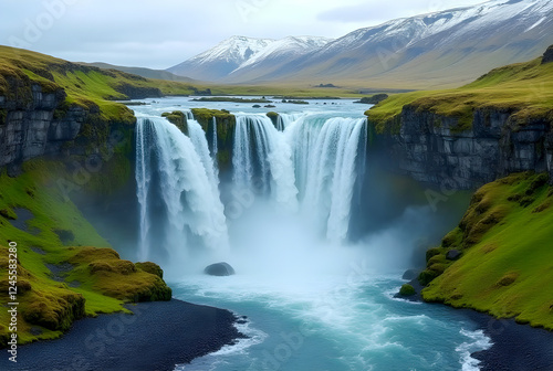 waterfall in norway