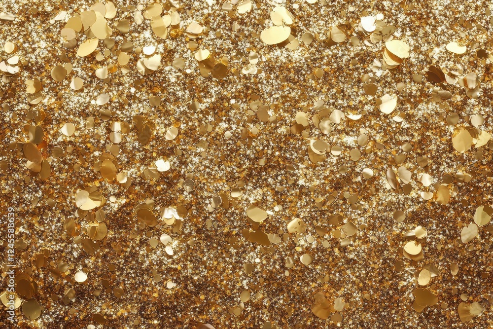 Festive gold glitter backdrop with shimmering confetti for celebrations, embodying joyful moments and luxurious gatherings with dazzling golden accents and sparkly elegance Festive gold glitter backdrop with shimmering confetti for celebrations, embodying joyful moments and luxurious gatherings with dazzling golden accents and sparkly elegance