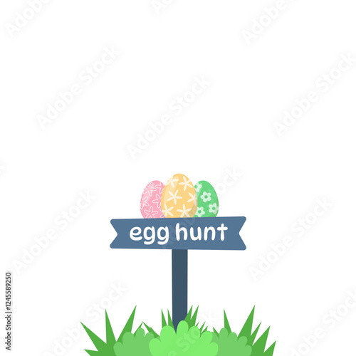 eatser egg hunt sign